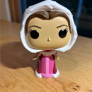 BEAUTY AND THE BEAST Funko Pop! Belle Pink Dress Cloak